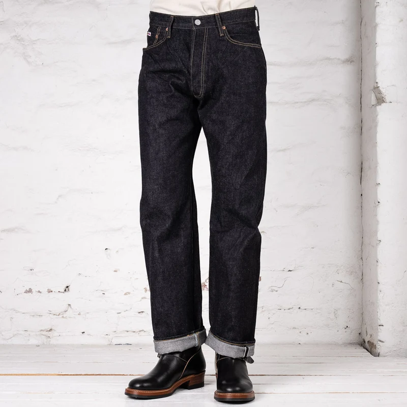 SD-102CB 15 oz. Cinch-Back Jeans Loose Straight
