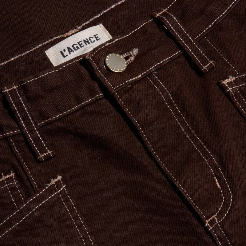 Cody Cropped Barrel-Leg Jean