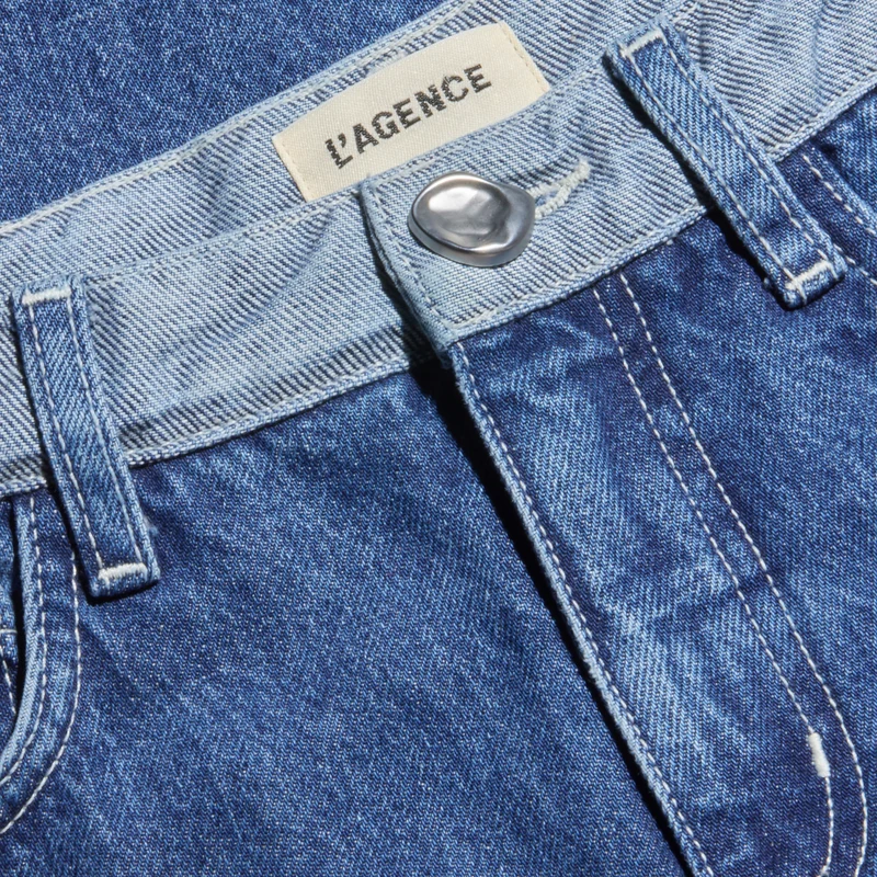 Bronte Cropped Wide-Leg Jean
