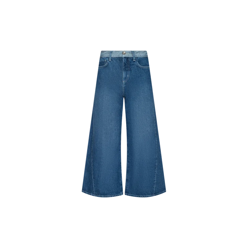 Bronte Cropped Wide-Leg Jean