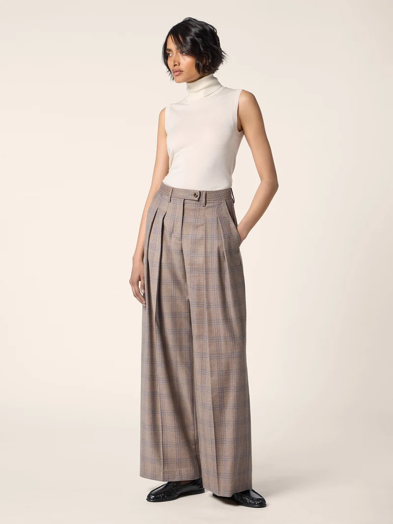 Sheryl – Check Flannel Pants