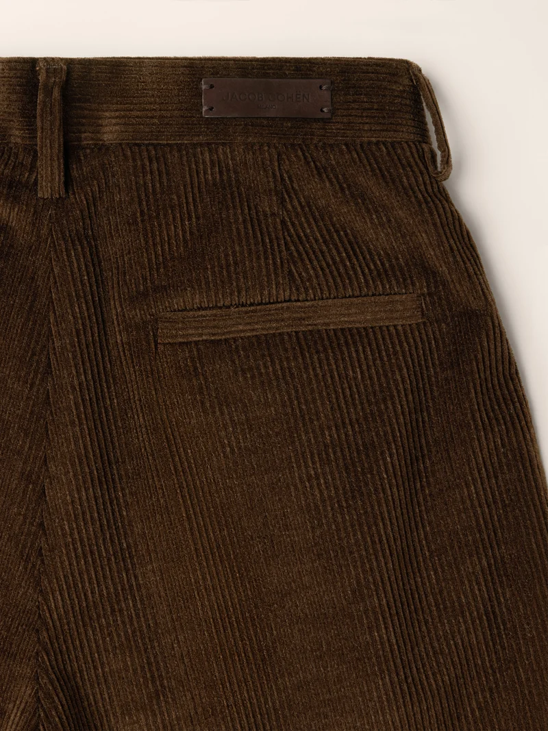 Sheryl — Cotton-Cashmere Corduroy Pants