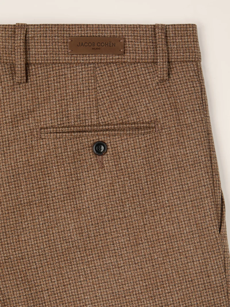 Brian – Micro Check Flannel Pants