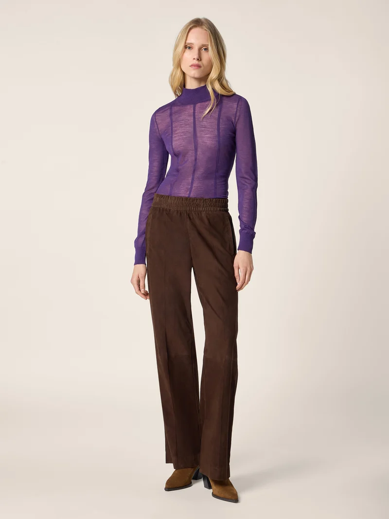 Marianne – Light Suede Pants
