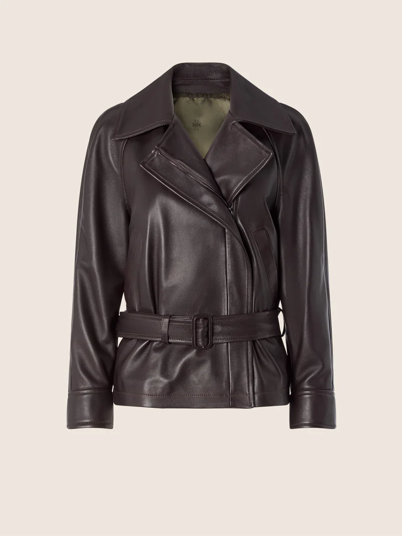 Nappa Leather Biker Jacket