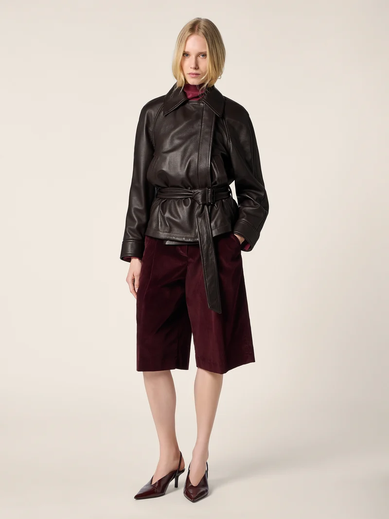 Nappa Leather Biker Jacket