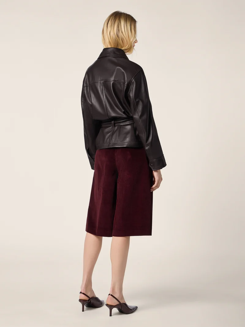 Nappa Leather Biker Jacket
