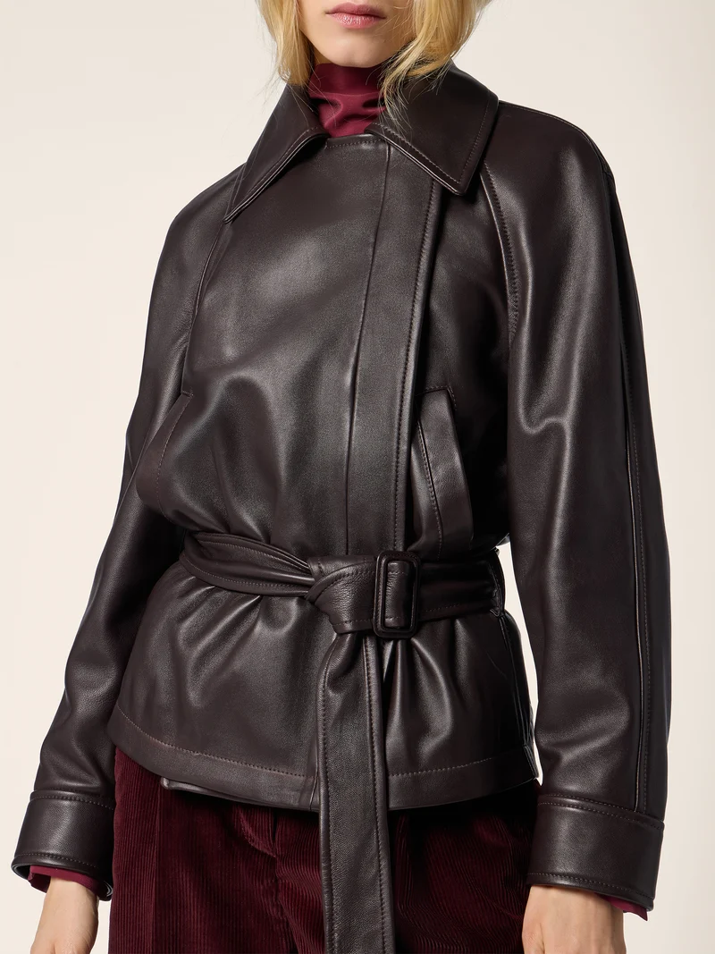 Nappa Leather Biker Jacket