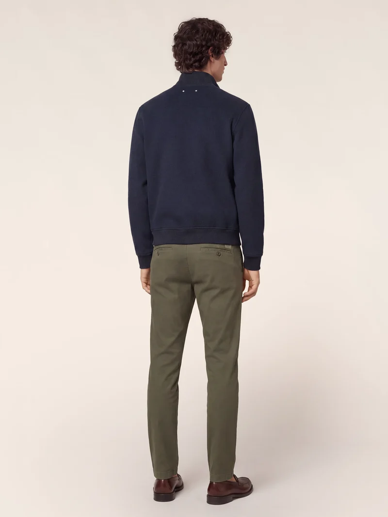 Cashmere Double Bomber Jacket