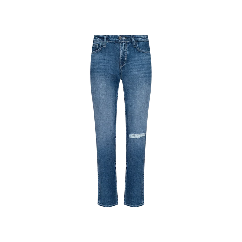 Nevia Slouchy Straight-Leg Jean