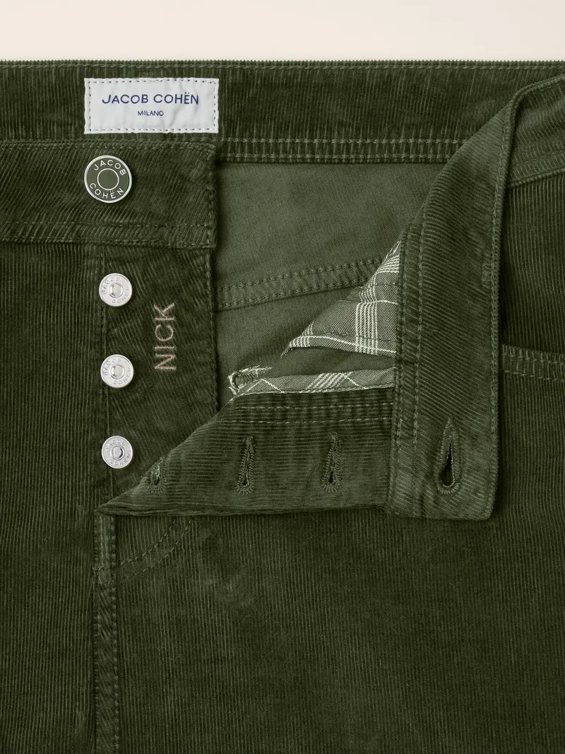 Nick — Fine-Ribbed Corduroy Pants
