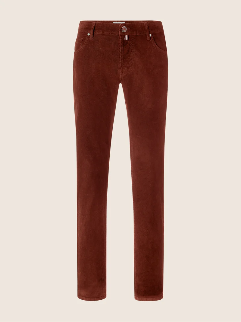 Nick — Fine-Ribbed Corduroy Pants