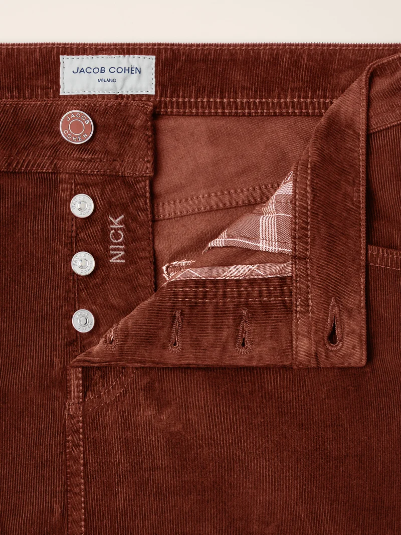 Nick — Fine-Ribbed Corduroy Pants