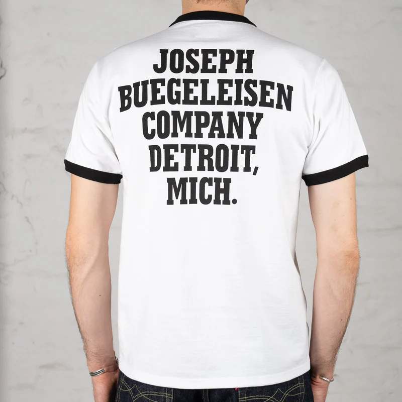 Buco "Flying Wheel" T-Shirt Weiß