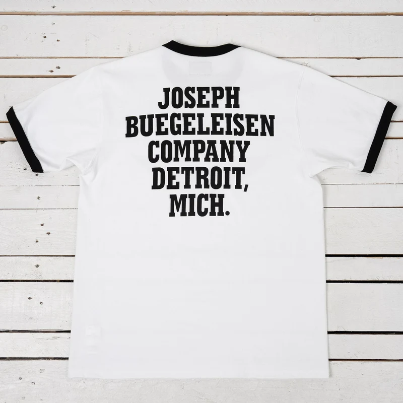 Buco "Flying Wheel" T-Shirt Weiß