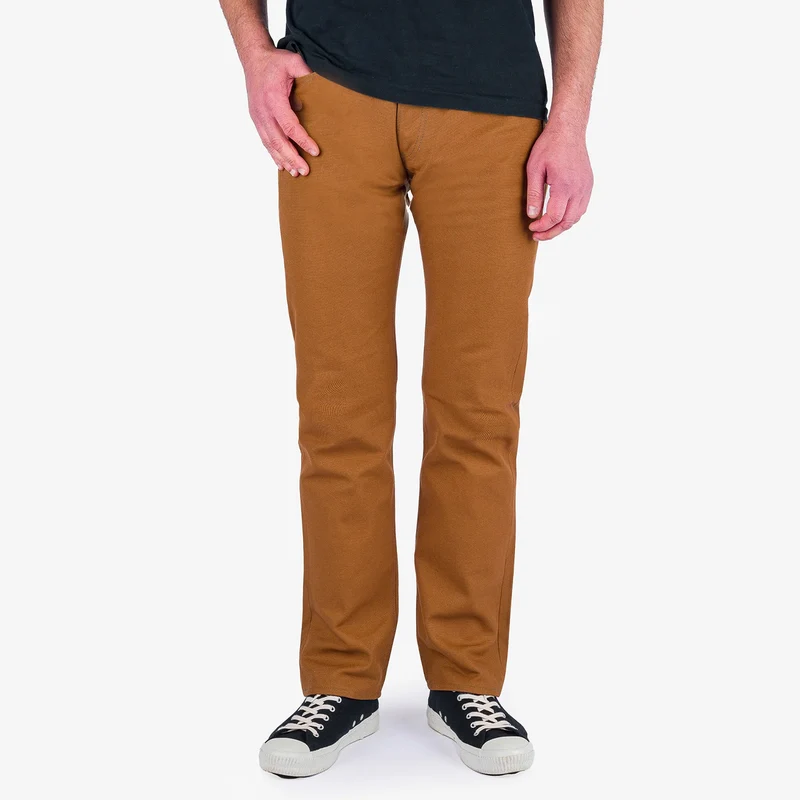 IH-634D 17 oz. Duck Straight Cut Jeans Brown