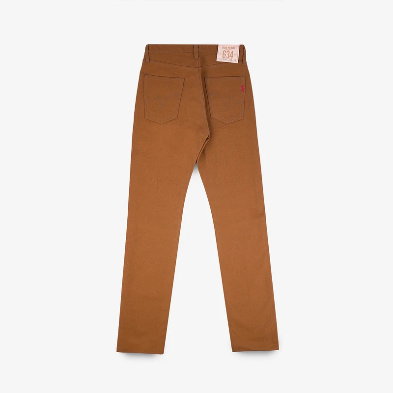IH-634D 17 oz. Duck Straight Cut Jeans Brown