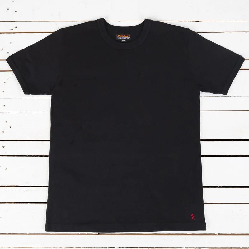 IHT-1600-BLK 11 oz. Heavy Cotton T-Shirt Schwarz