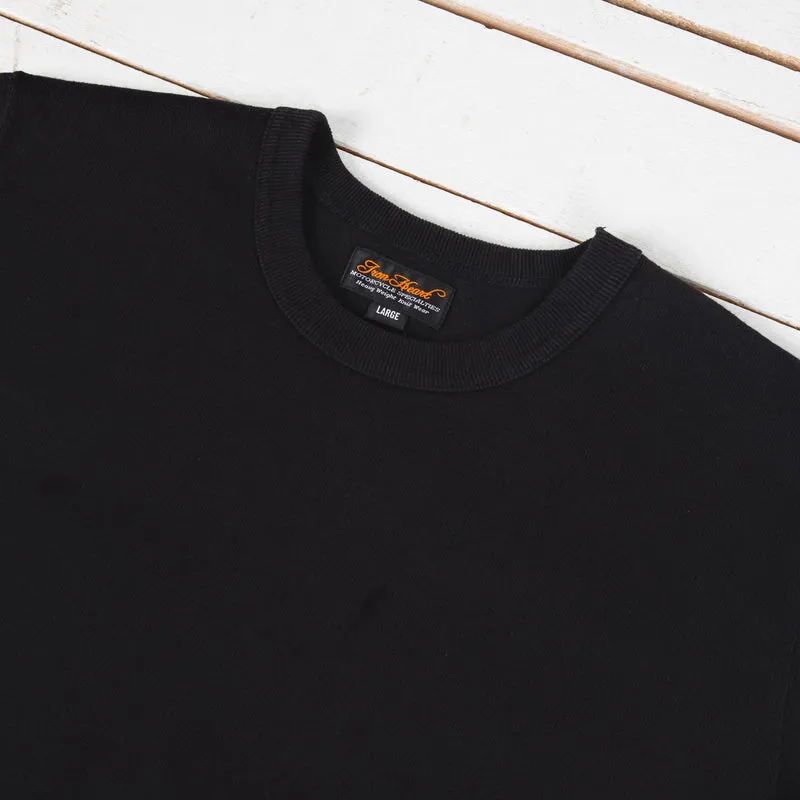IHT-1600-BLK 11 oz. Heavy Cotton T-Shirt Schwarz