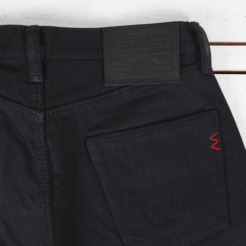 IH-634S-SB 21 oz. Straight Cut Superblack Non-Fade
