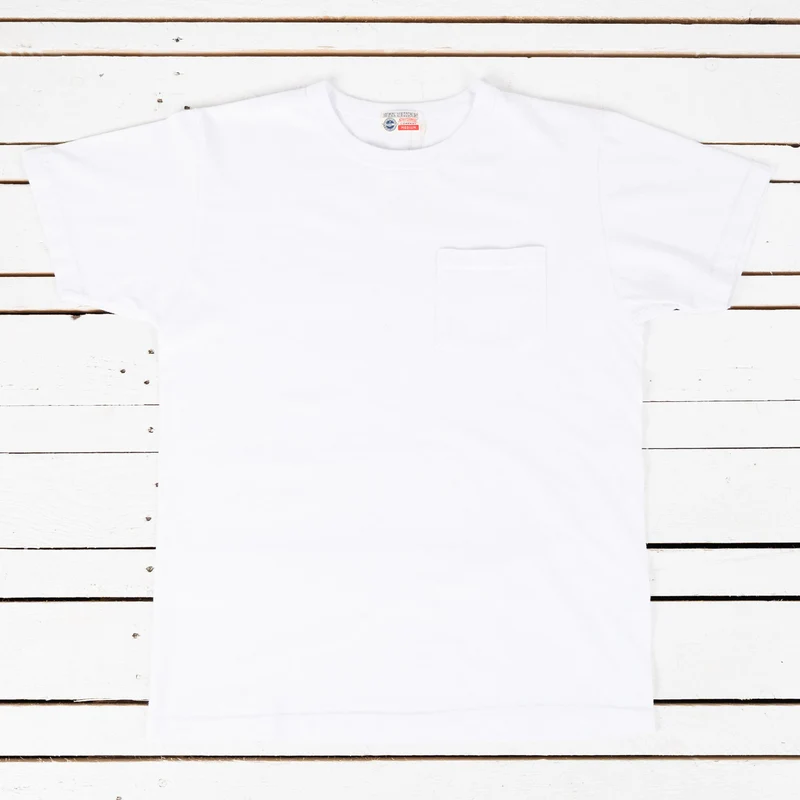 Pocket T-Shirt Weiß