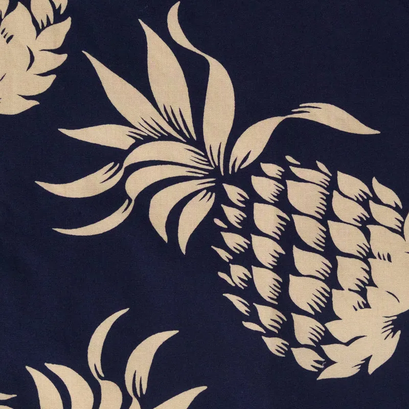 Duke Kahanamoku "Duke's Pineapple" Hawaiihemd Navy