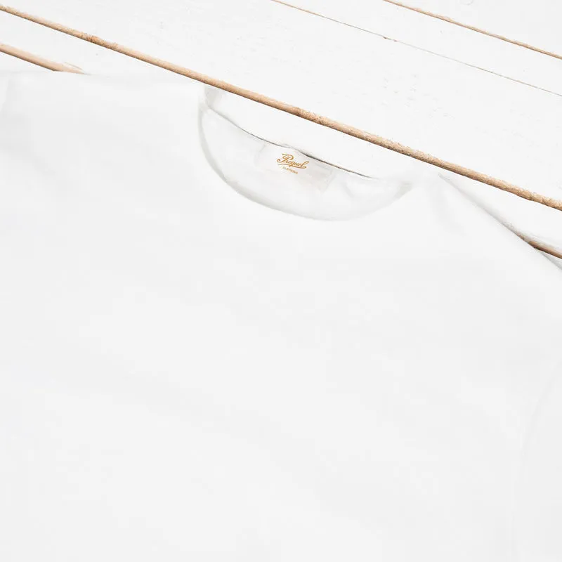 Stiff Cotton T-shirt Weiß