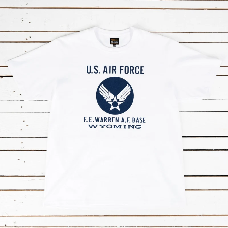 Military Tee / F.E. Warren Base Weiß