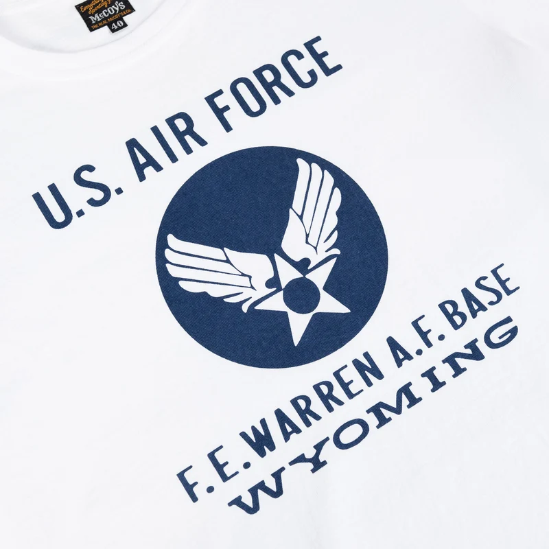 Military Tee / F.E. Warren Base Weiß