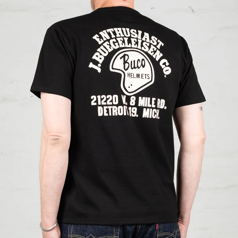 Buco Tee / Enthusiast Schwarz