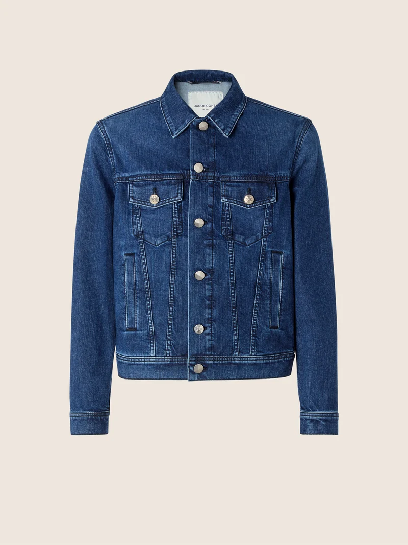 Kodenshi® Stretch Denim Trucker Jacket