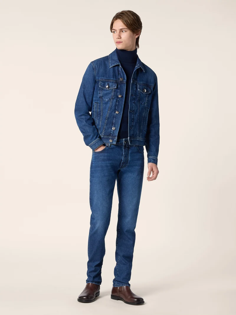 Kodenshi® Stretch Denim Trucker Jacket