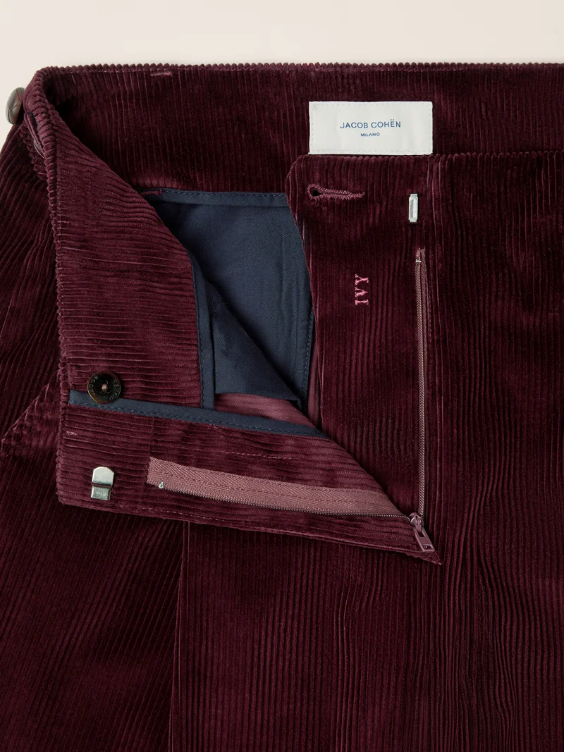 Ivy – Bermudas in Cotton Velvet