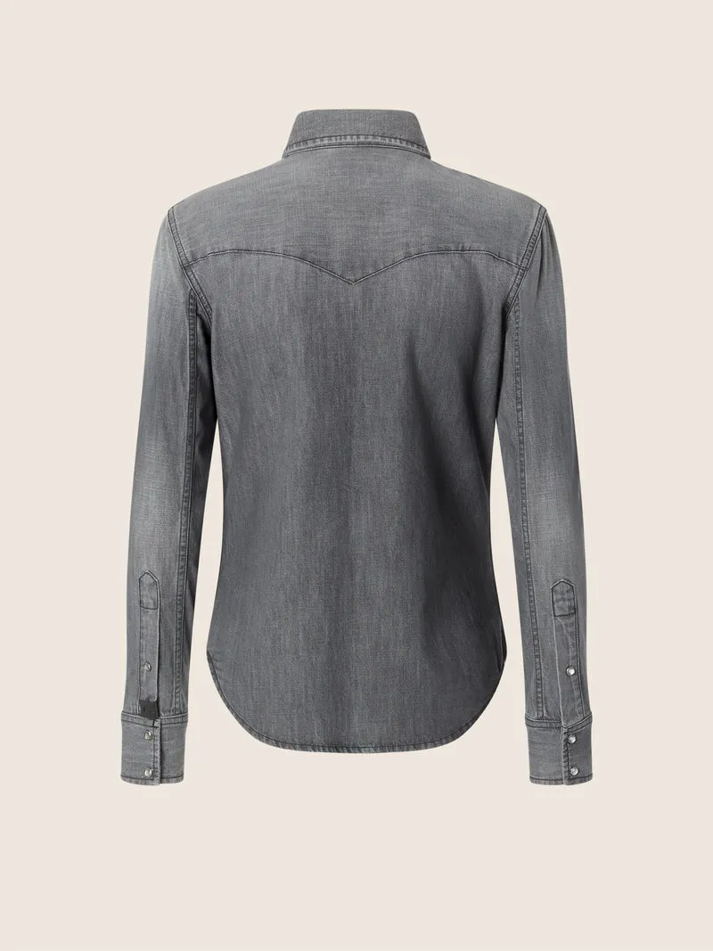 Denim Western Shirt