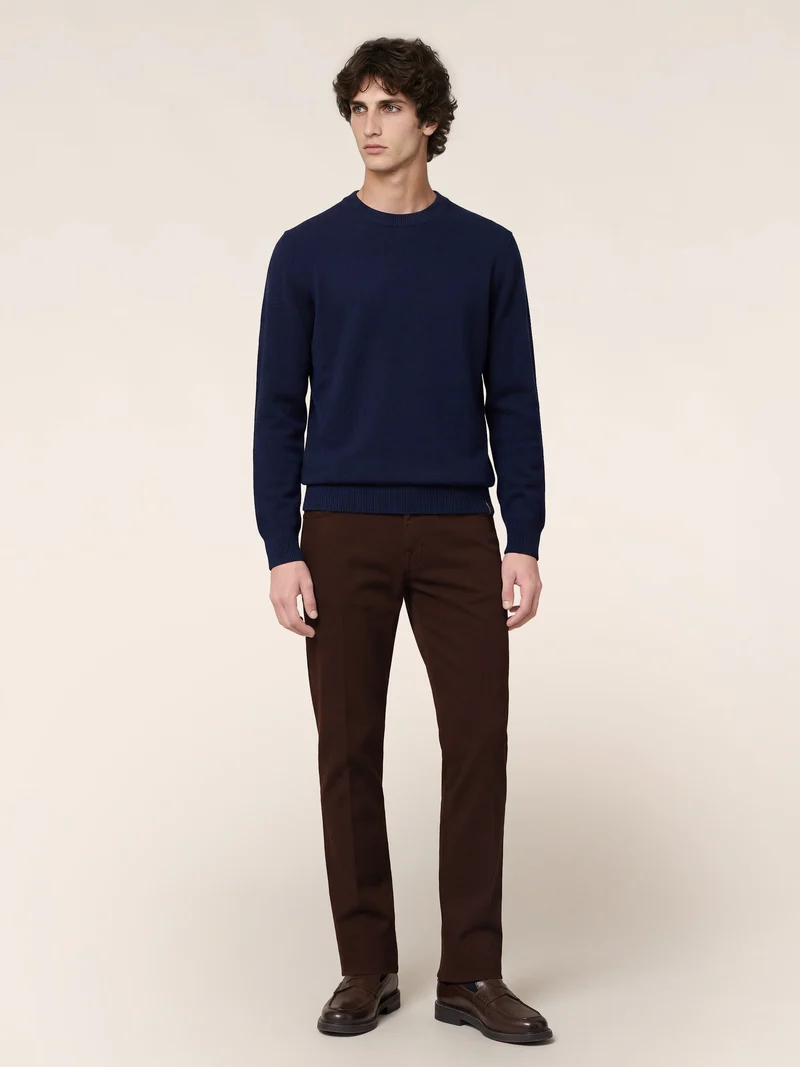 Sweater in Wool-Cashmere