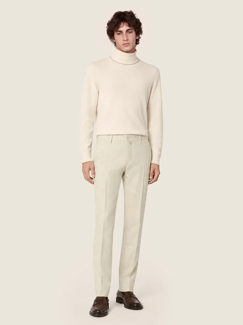 Bobby — Vitale Barberis Canonico Comfort Flannel Pants