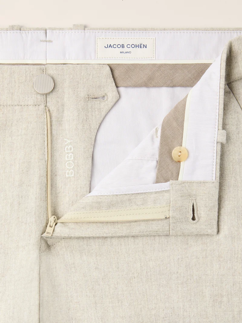 Bobby — Vitale Barberis Canonico Comfort Flannel Pants