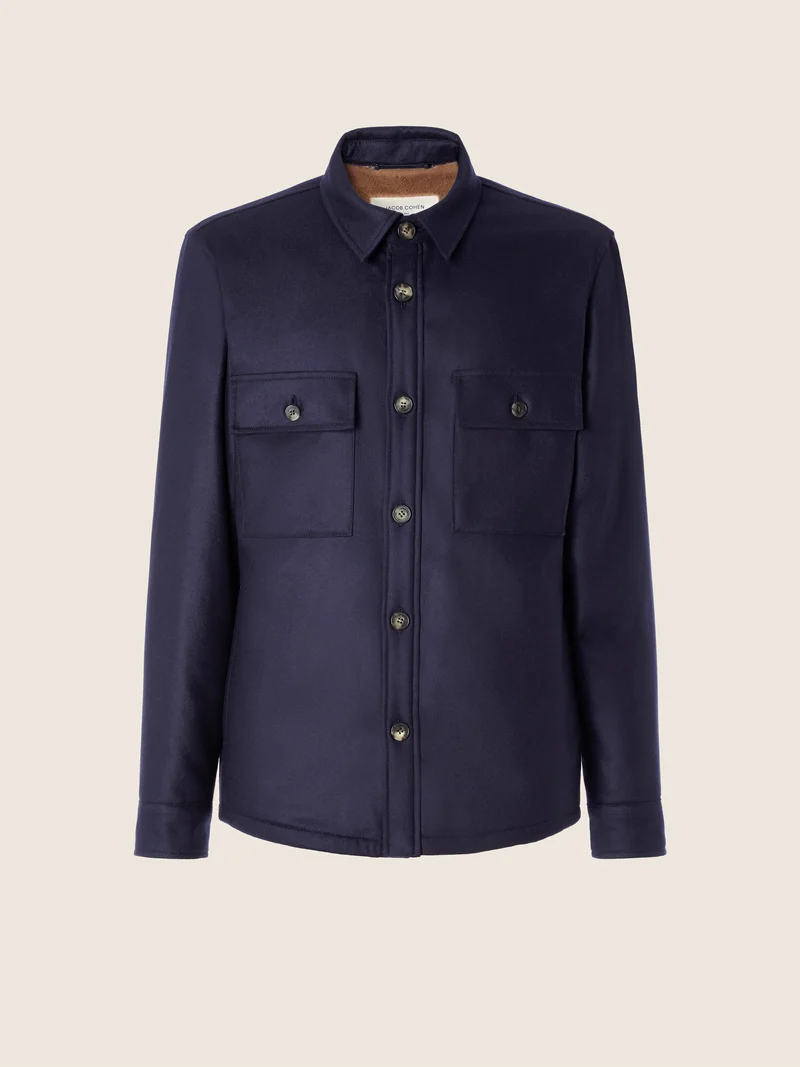Vitale Barberis Canonico Comfort Flannel Overshirt
