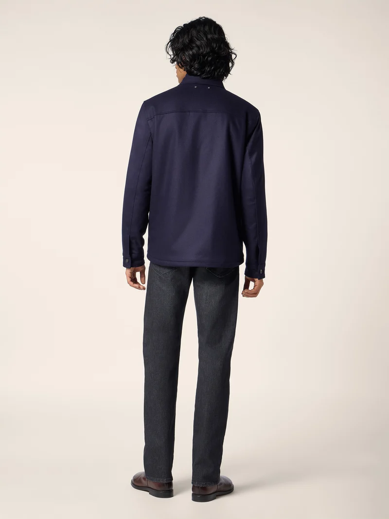 Vitale Barberis Canonico Comfort Flannel Overshirt