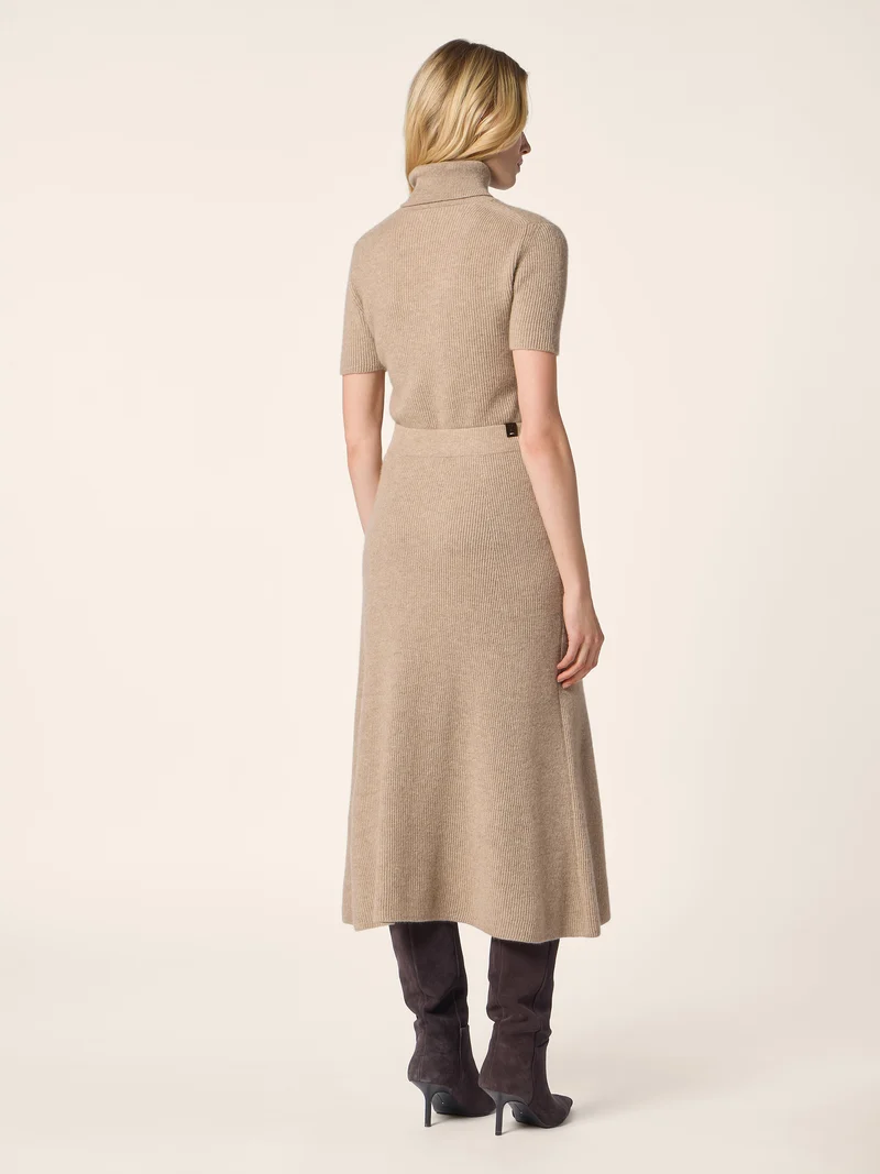 Cashmere English Rib Turtleneck