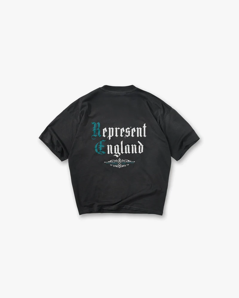 Private Members T-Shirt - Stained Black