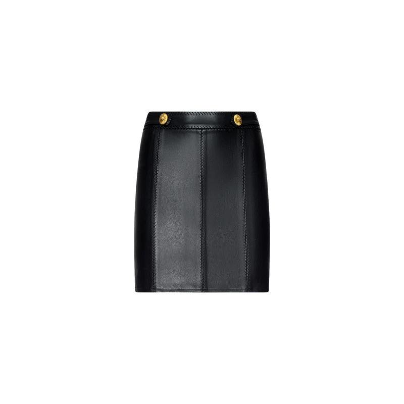 Arlena Vegan Leather Mini Skirt
