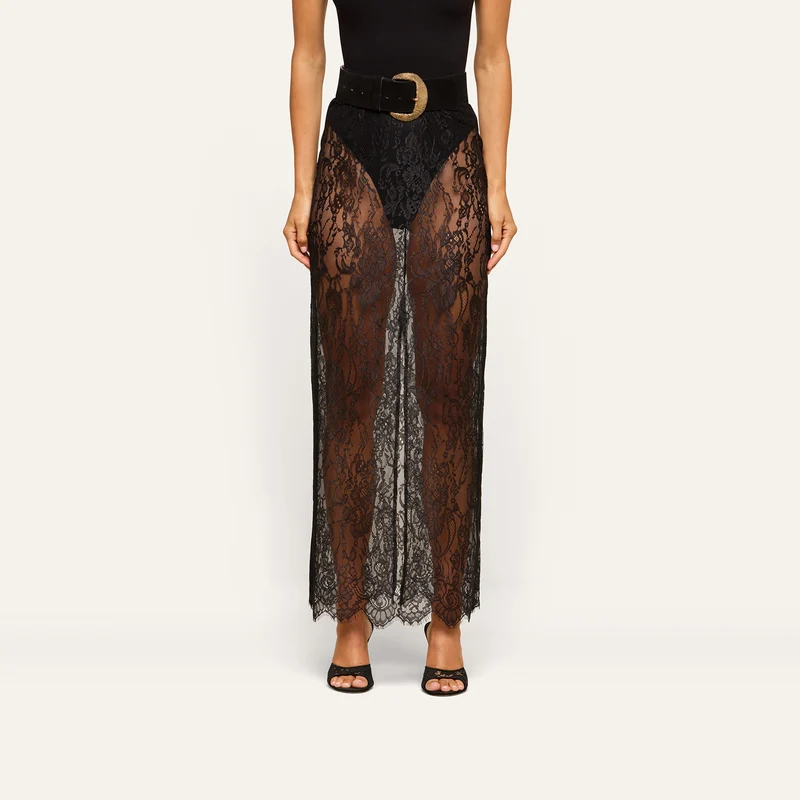 Raymonde Lace Maxi Skirt