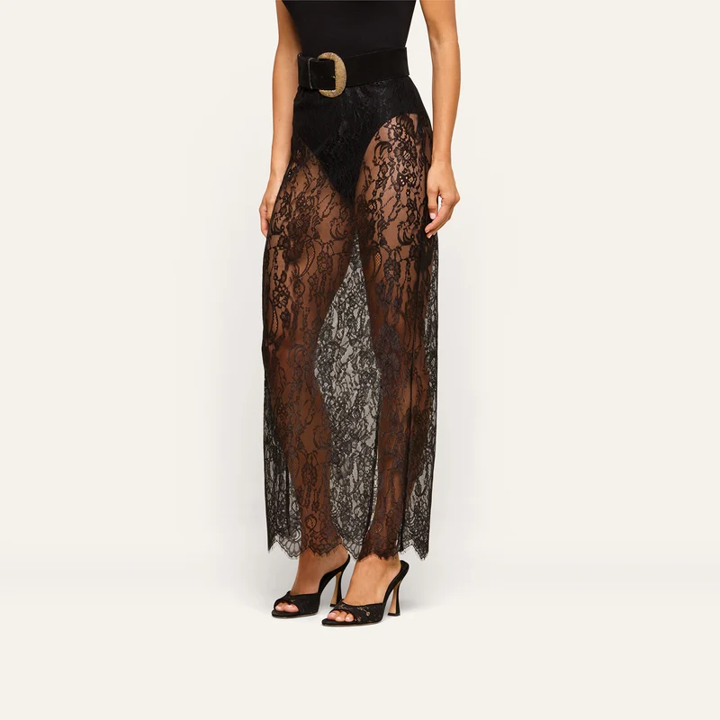 Raymonde Lace Maxi Skirt