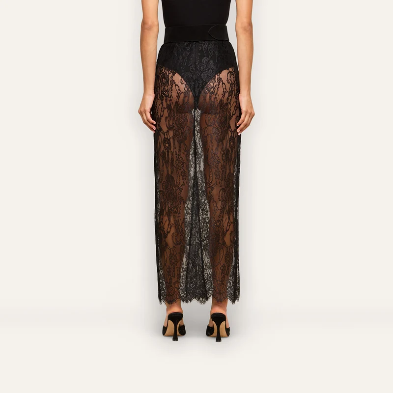 Raymonde Lace Maxi Skirt