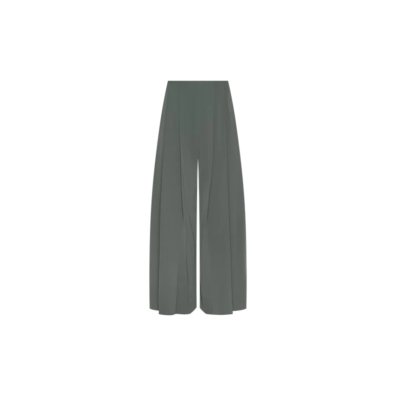 Novalynn Cropped Pleated Pant