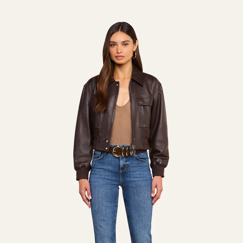 Clotilde Leather Jacket
