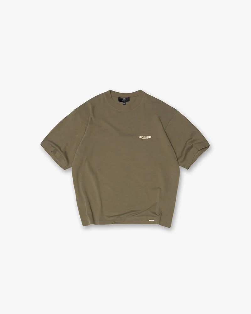 Represent Owners Club T-Shirt - Olive