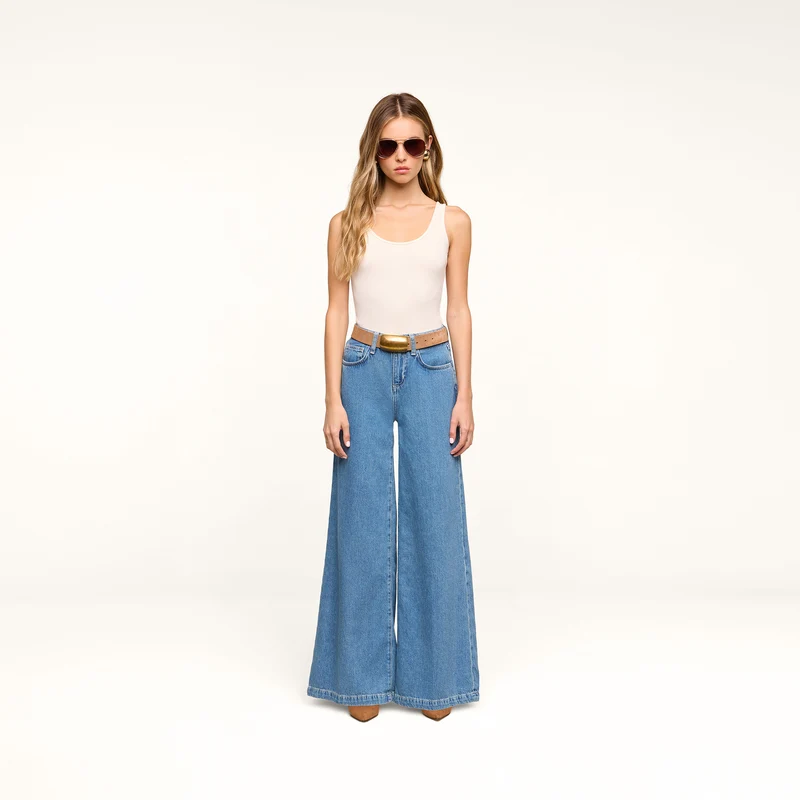 Petite Quincy Wide-Leg Jean