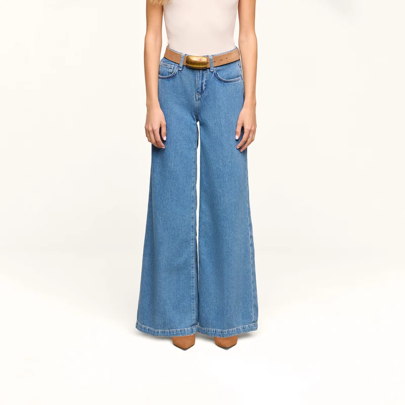 Petite Quincy Wide-Leg Jean
